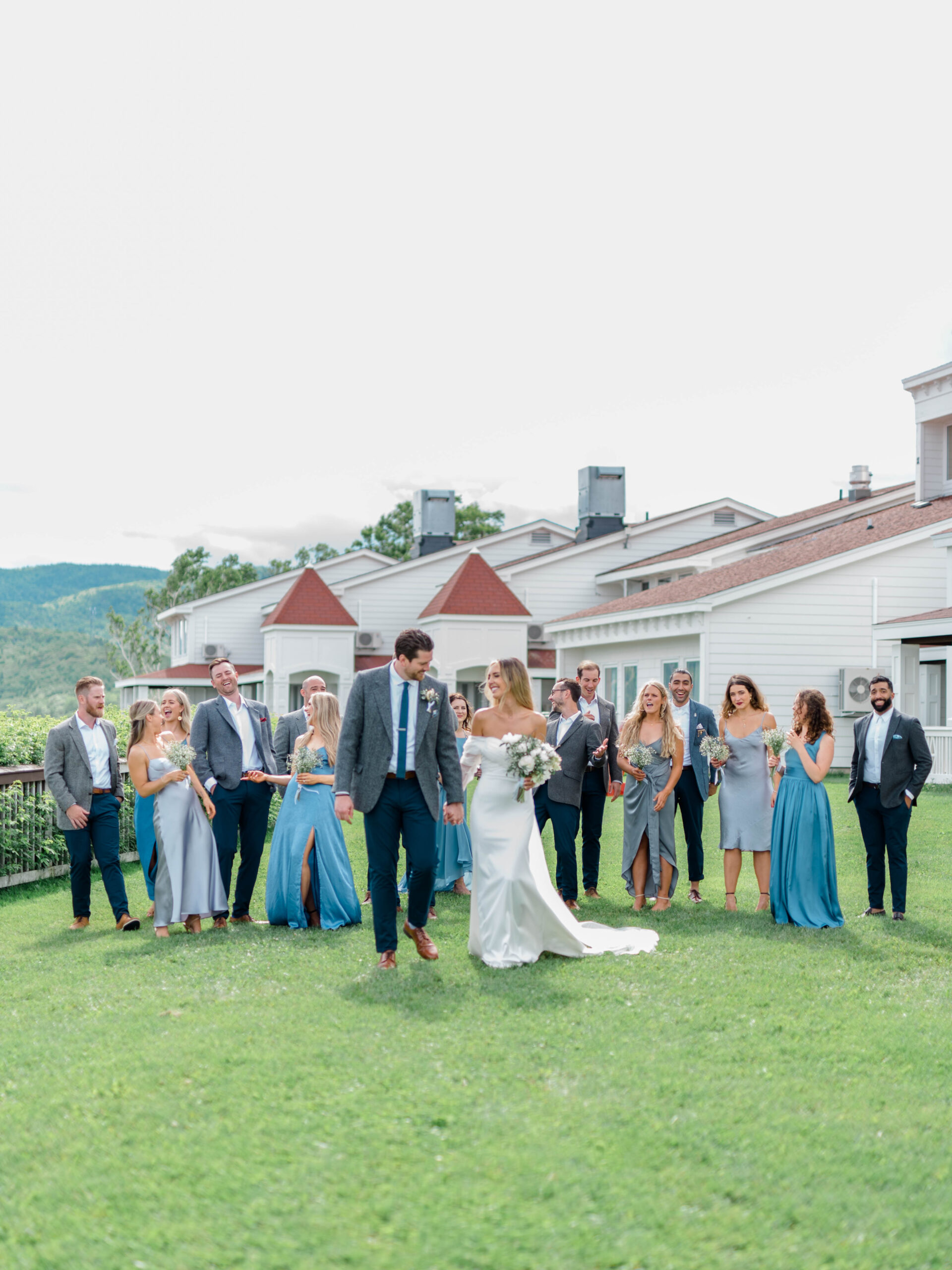 bridal party wedding photography 