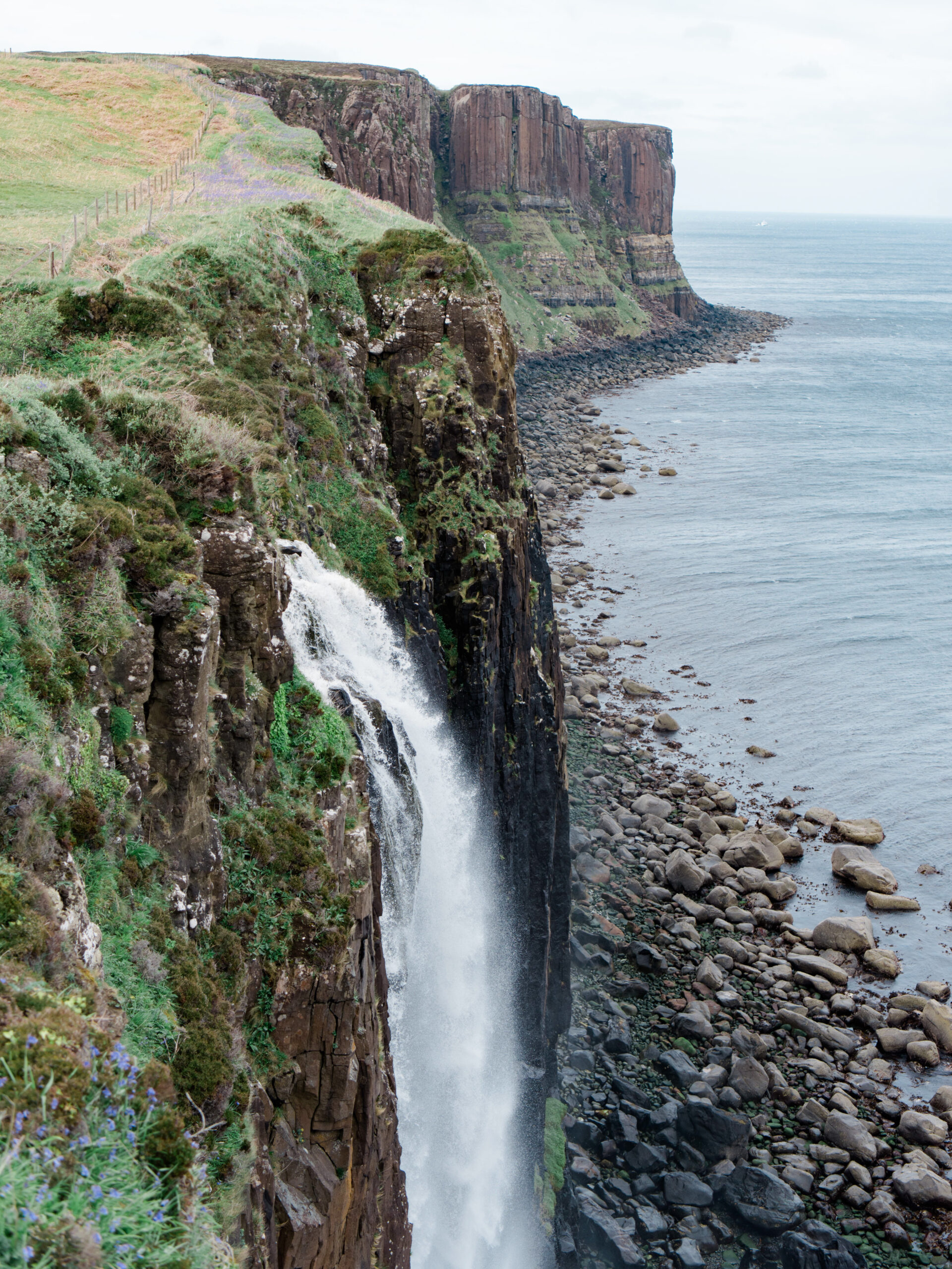 Kilt Rock Waterfall - Scotland.